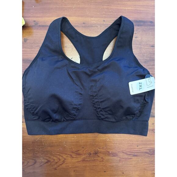 TrueKind Reactive Sport Bra Black - Size 2XL NWT - Picture 6 of 9